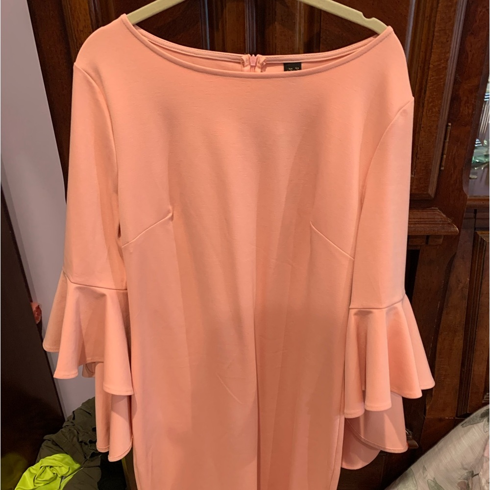 Light pink stretchy dress for special occasions NWT size XXL